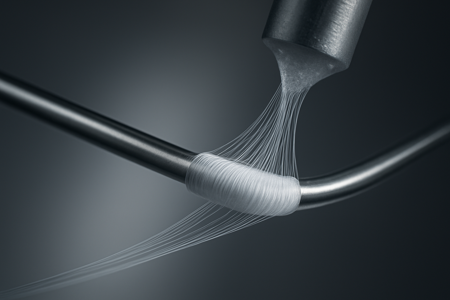 고분자 인장력으로 와이어를 정밀하게 코팅하는 미세섬유 제조 장치 개발 썸네일