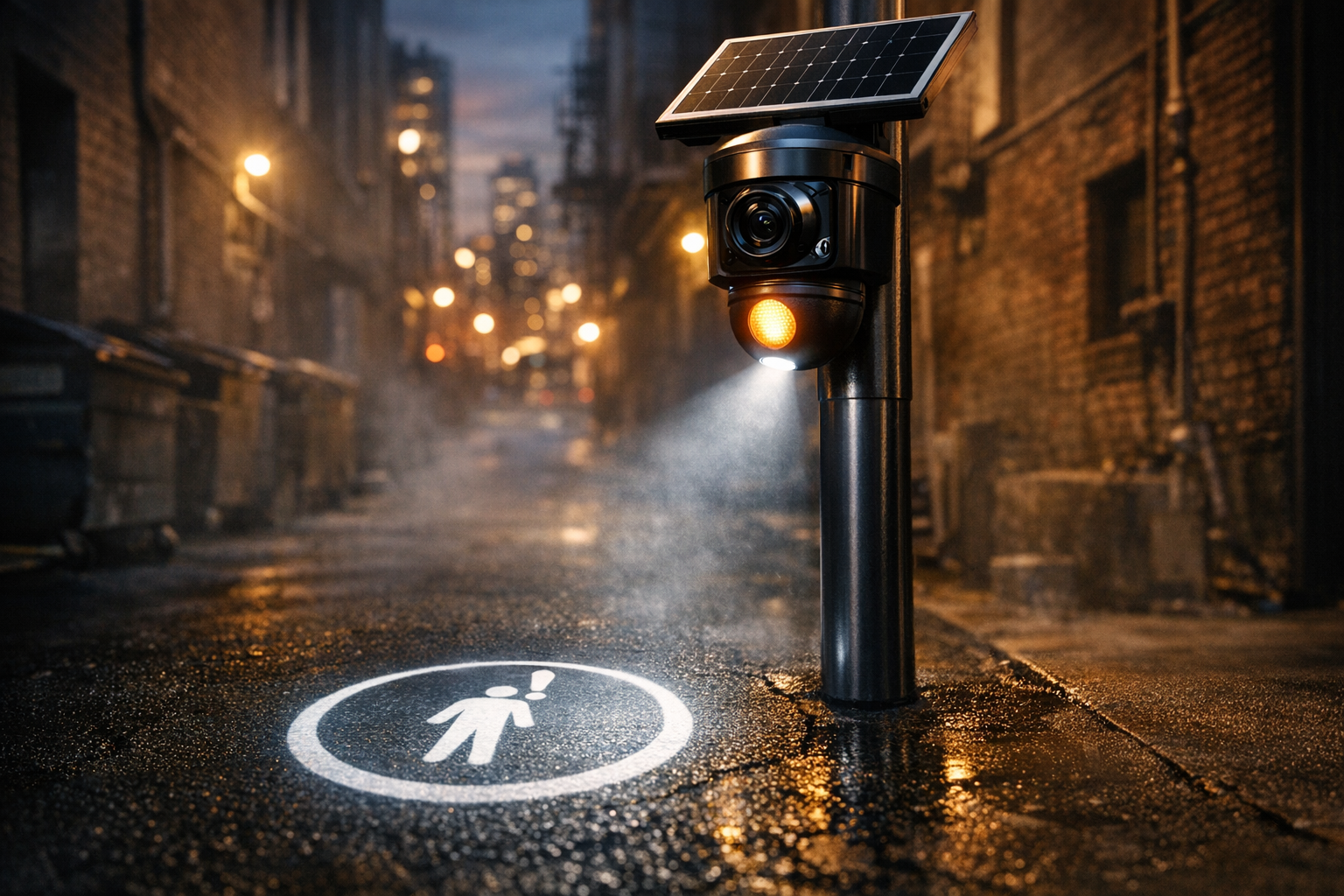 전원 없이도 불법 투기 막는 자가발전 스마트 경고 시스템 개발 썸네일