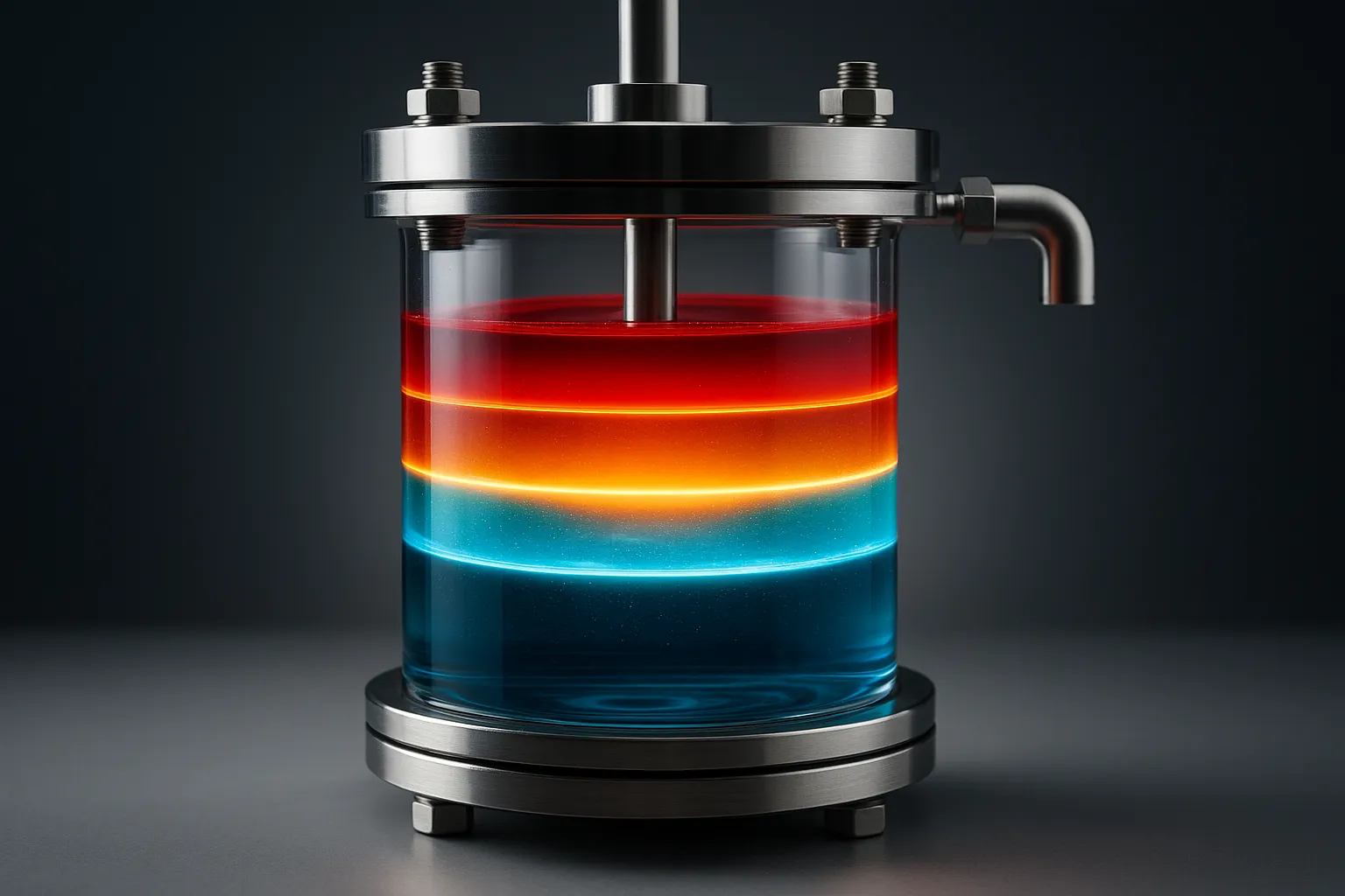 안정적인 액상 동심층? 회전 반응기 다단계 반응 시스템 개발 썸네일