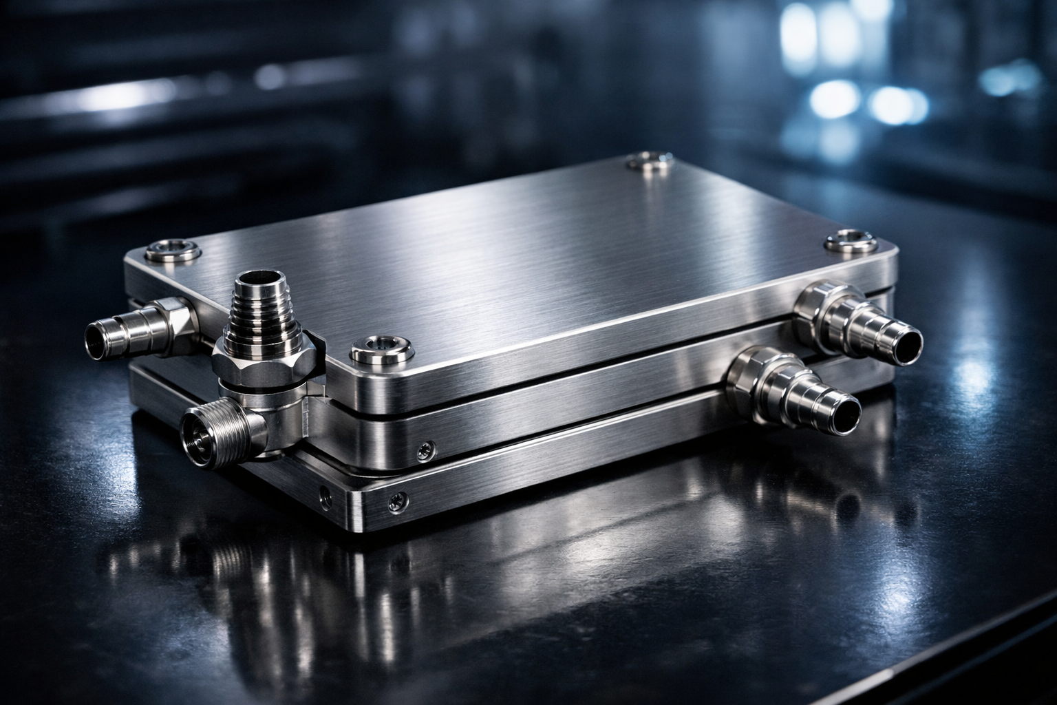 전력 반도체 온도 균일 제어용 2중 구조 냉각 플레이트 개발 썸네일