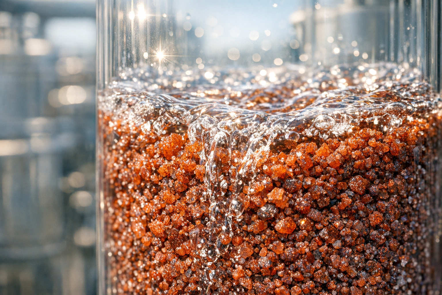 기존 대비 20배 빠른 수계 망간 제거용 헤마타이트 고분자 코팅사 개발 썸네일