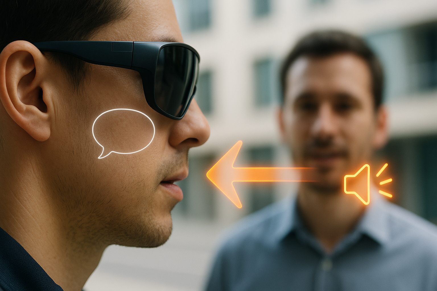 스마트 글래스로 청각 정보 시각화하는 기술 개발