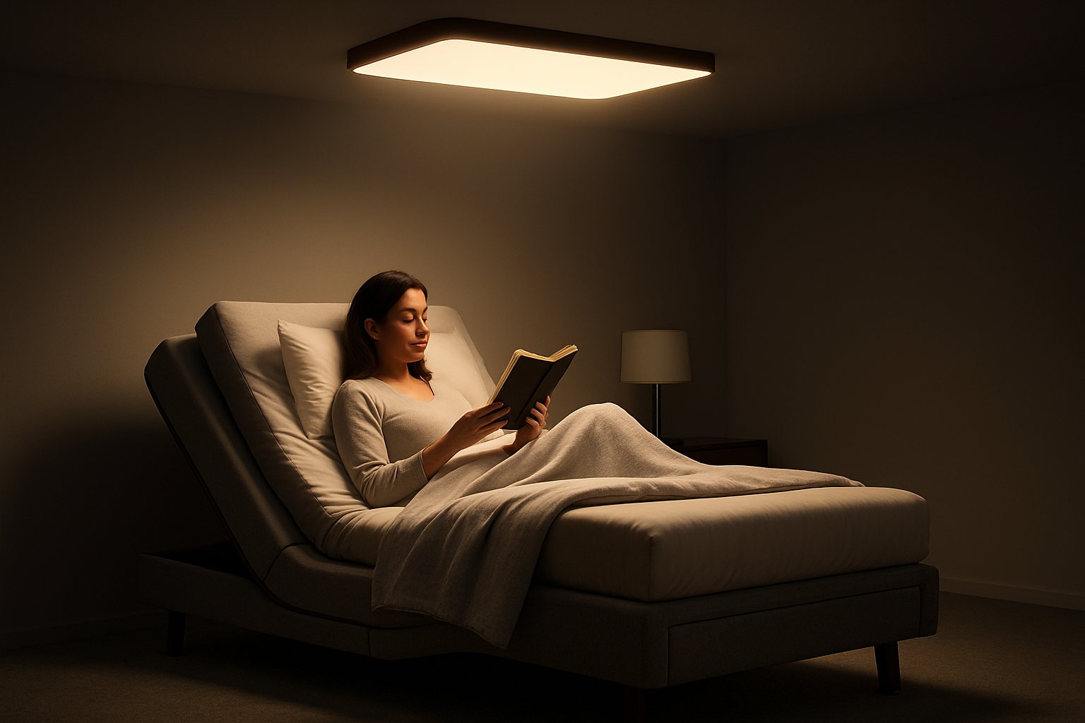 시간대, 침대 기울기 기반 사용자 맞춤형 조명 제어 시스템 개발