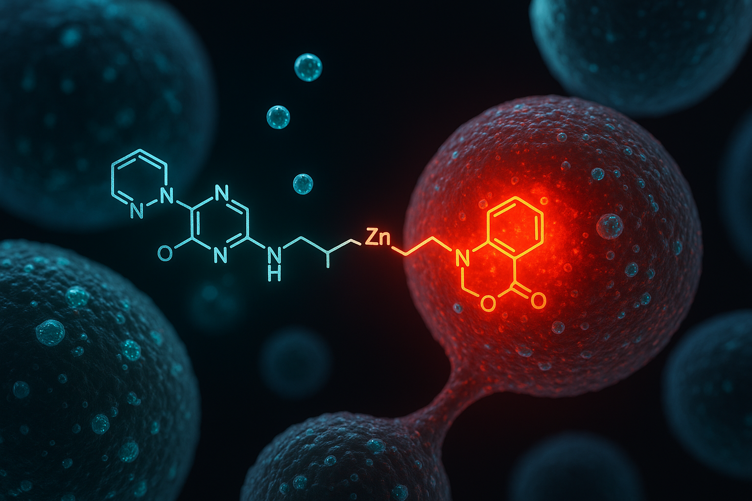 고감도 생체 아연 이온 검출용 시아닌계 형광 프로브 개발 썸네일