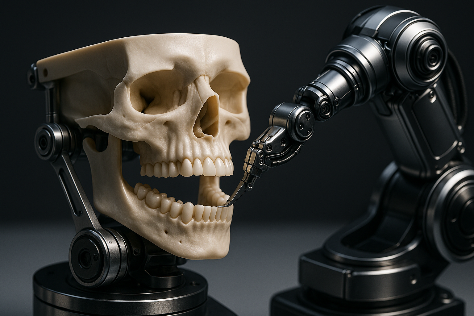 턱관절 움직임 정밀 제어 로봇암 교합기 개발 썸네일