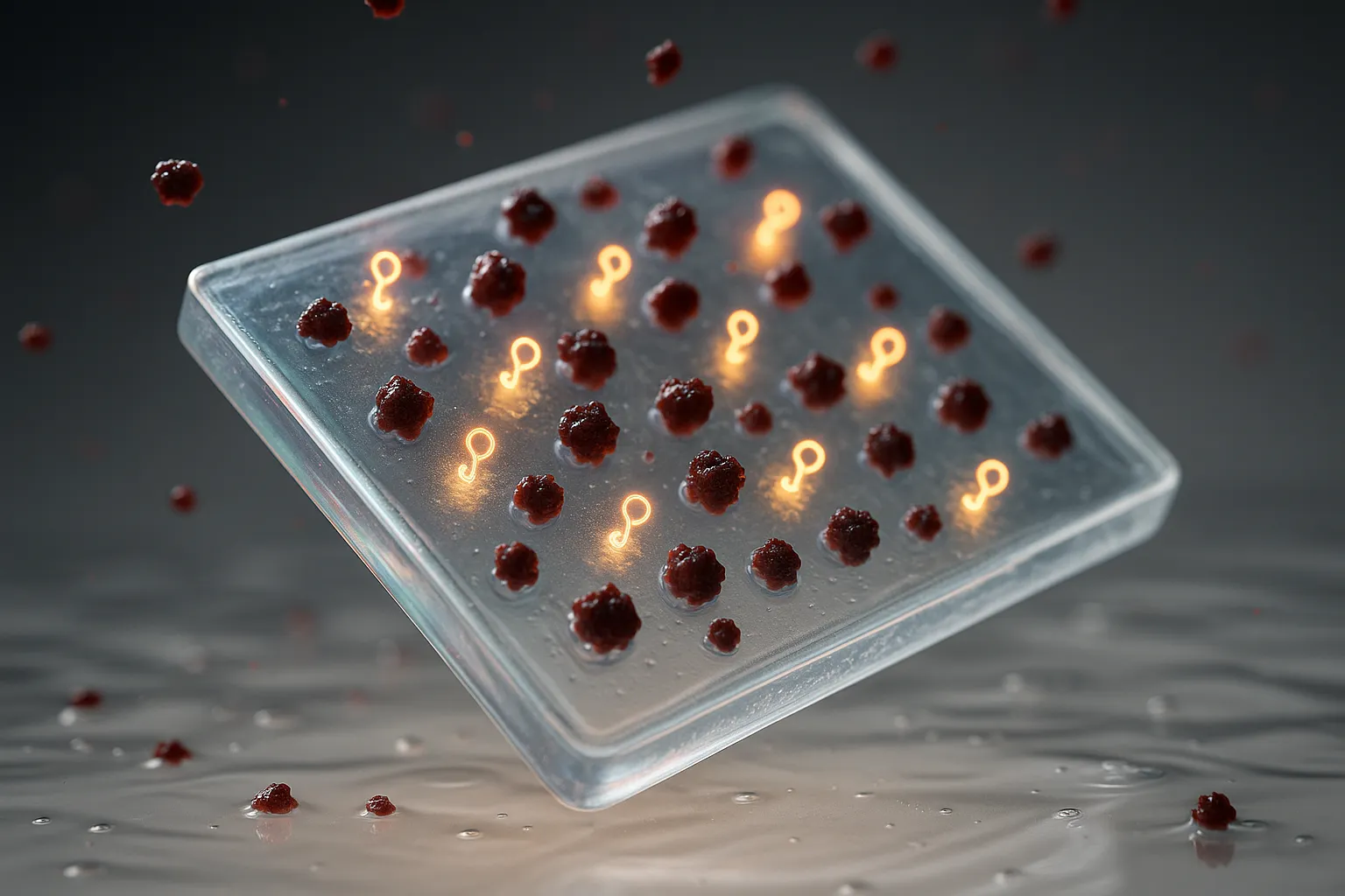 혈관내피세포 성장인자 검출 및 제거용 앱타머 고분자 시트 개발 썸네일