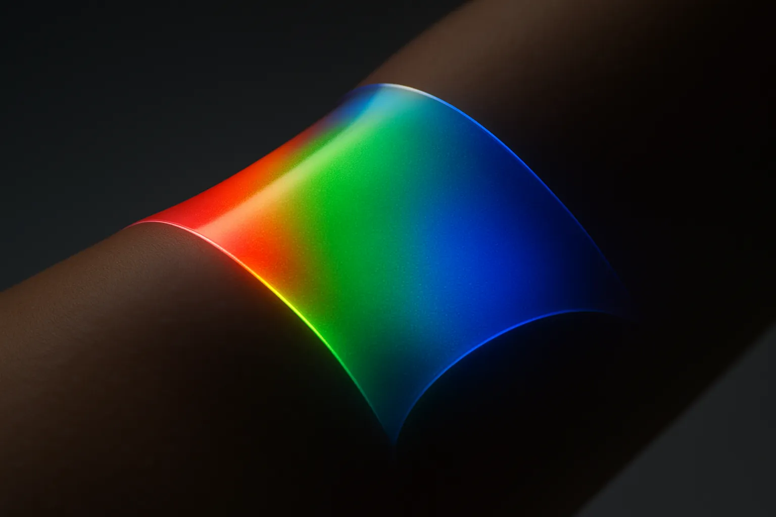 피부모사형 디스플레이 구현, 초신축성 양자점 발광층 개발 썸네일