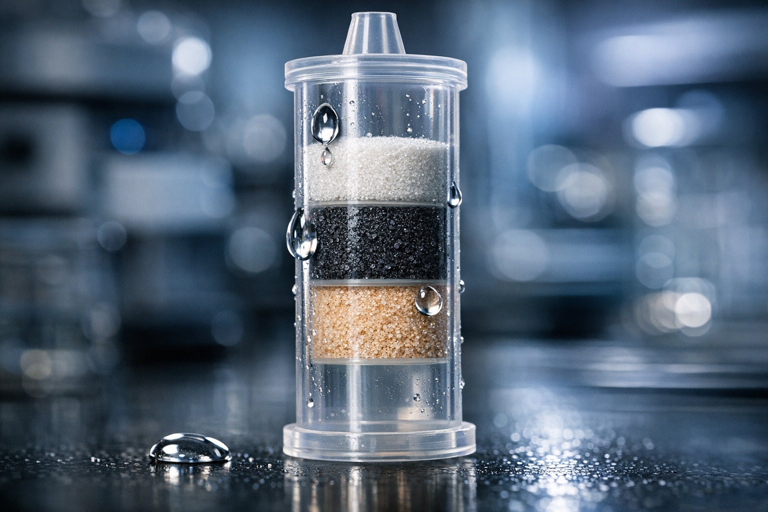 하천 속 미확인 미량오염물질을 동시에 분석하는 다층 고상추출 기술 개발 썸네일