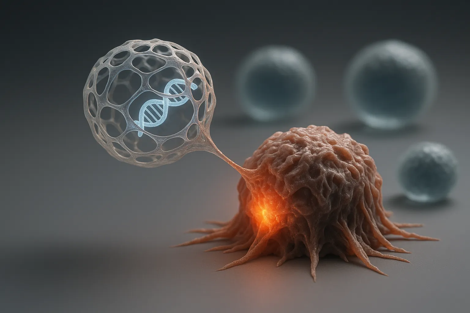 암세포 특이적 유전자 전달 고분자 네트워크 개발 썸네일