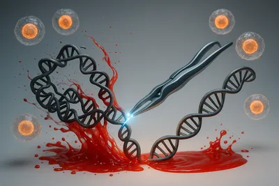 유전자 가위로 A형 혈우병 F8 유전자 역위 교정 줄기세포 개발 썸네일