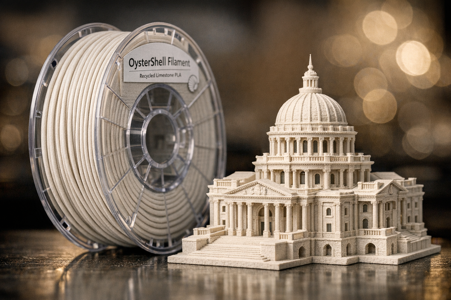 버려지는 굴 껍데기로 화재 걱정 없는 무독성 난연 필라멘트 개발 썸네일