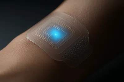 피부 손상 없이 생체 신호 모니터링 전자 패치 개발 썸네일