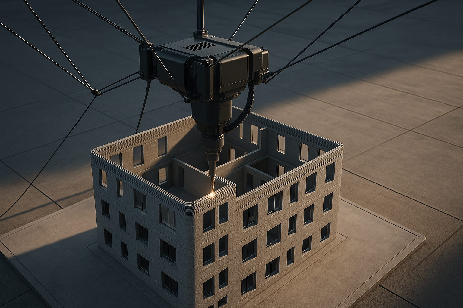 초정밀 3D 건축물 프린팅을 위한 케이블 로봇 개발