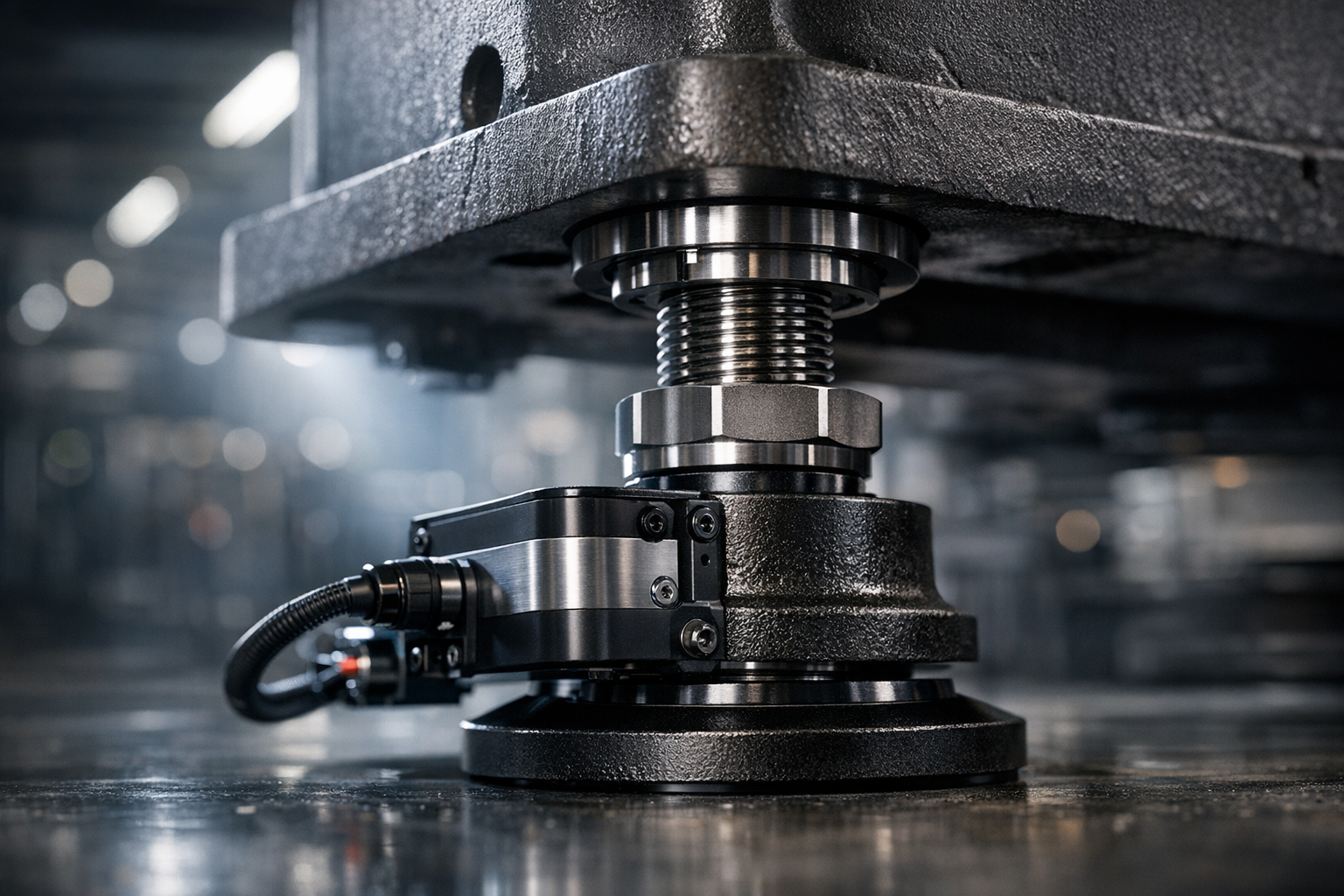 공작기계 베이스 중앙부 처짐을 원격 제어로 완벽하게 해결하는 레벨링 시스템 개발 썸네일