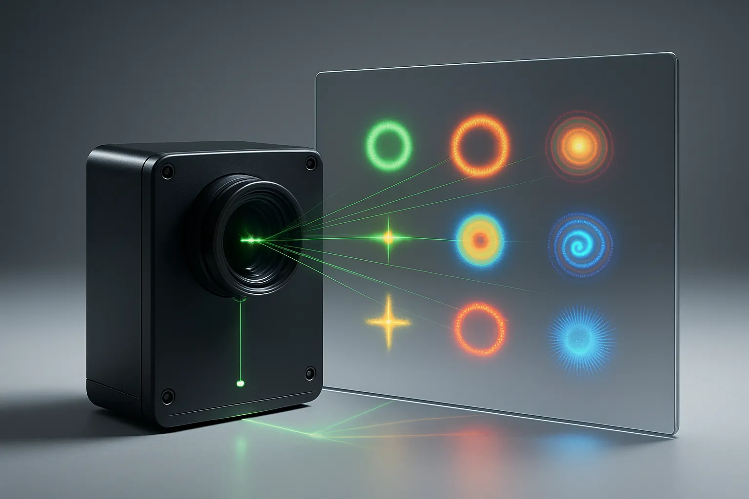 레이저 빔 실시간 모니터링: 25개 집속광으로 파면 분석 개발 썸네일