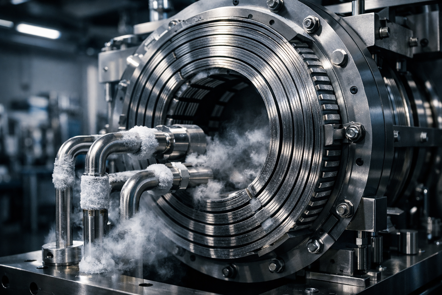 10MW급 대형 초전도 코일의 전자기적 특성 검증용 고정형 장치 개발 썸네일