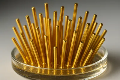 용액공정으로 종횡비 5000 이상 금 나노 와이어 고수율 개발 썸네일