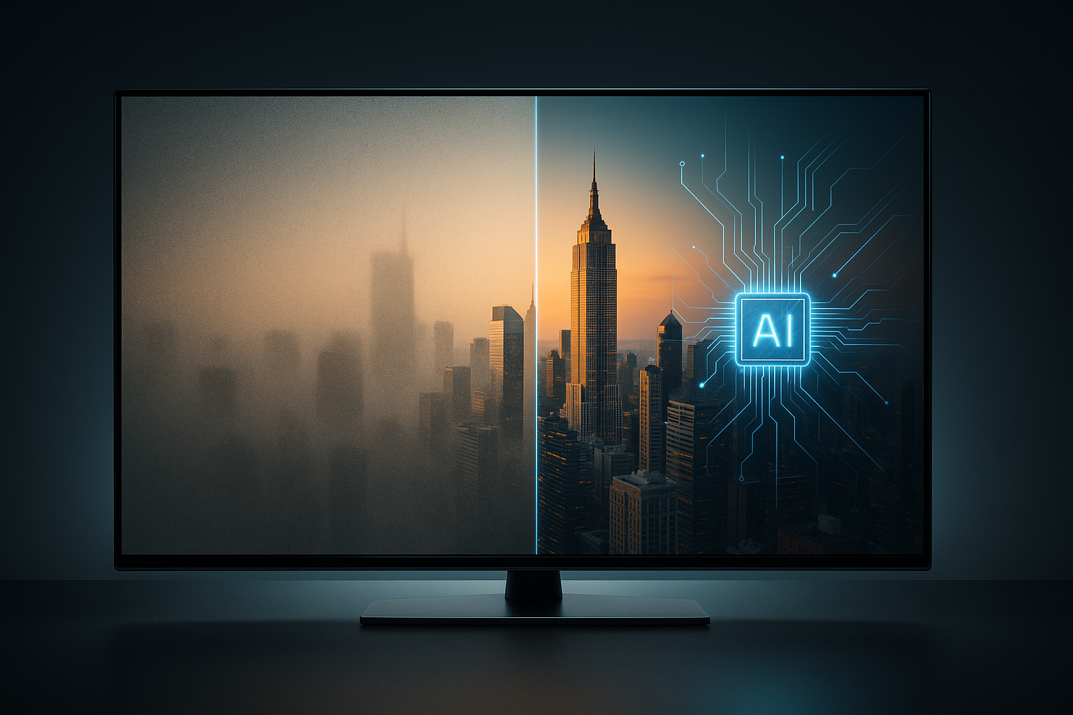 오프칩 메모리 최소화, 초고속 AI 노이즈 제거 하드웨어 개발