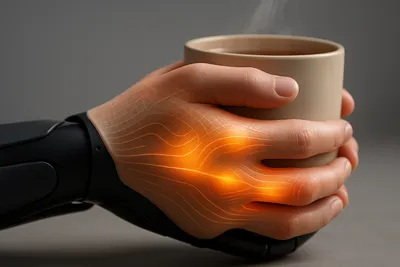 신체 감각을 재현하는 신축성 인공 피부 전자장치 개발 썸네일