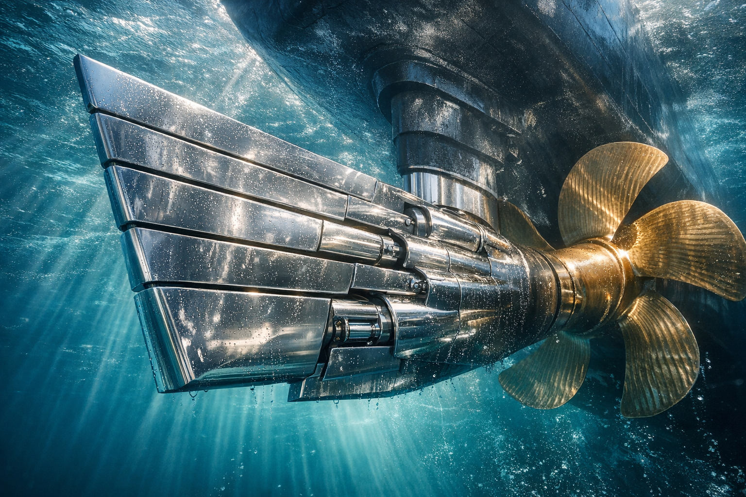 마찰 저항을 줄여 선박 연비를 높이는 면적 가변형 러더 개발 썸네일