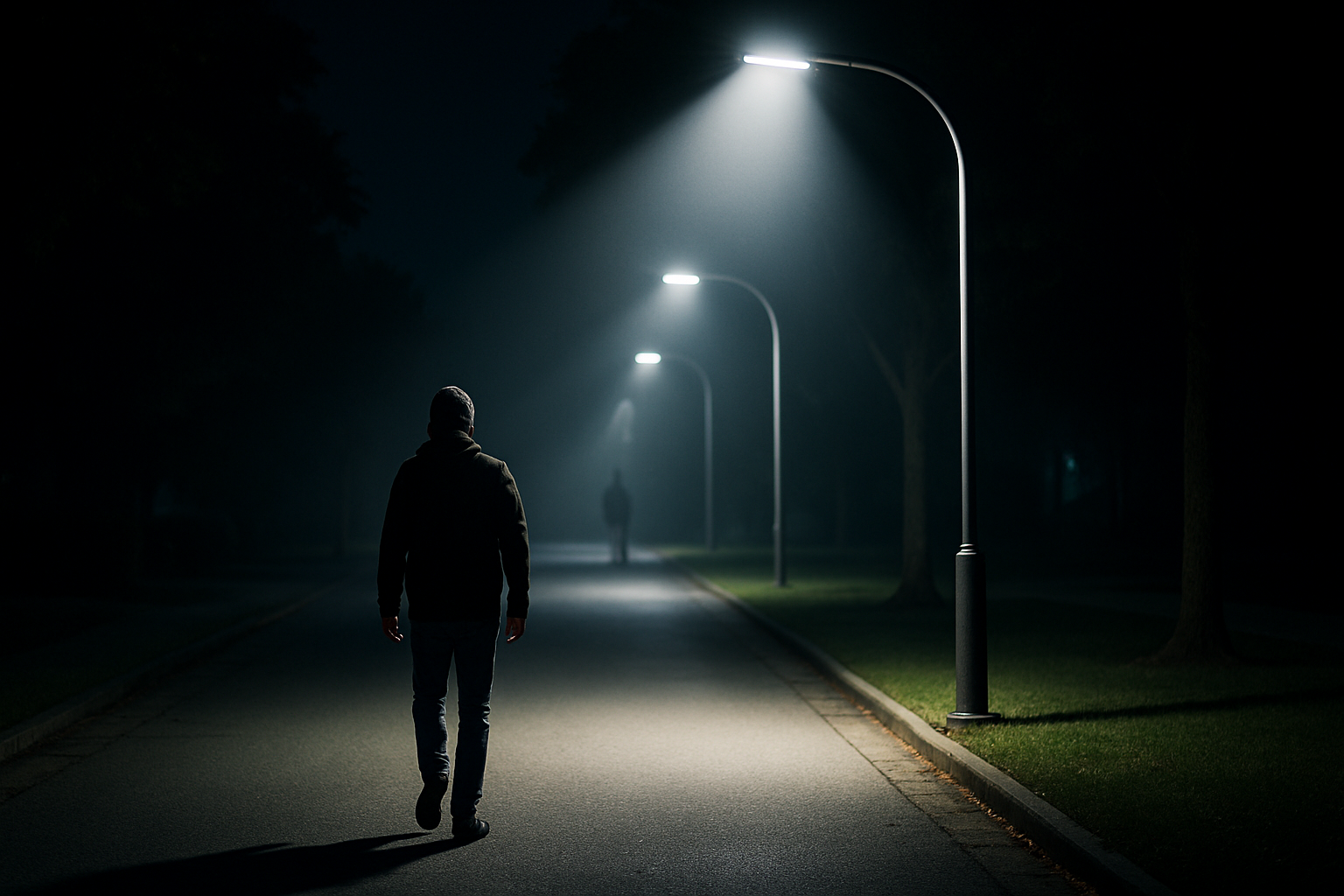 스마트폰 연동 야간 보행 안전 강화 지능형 조명 시스템 개발