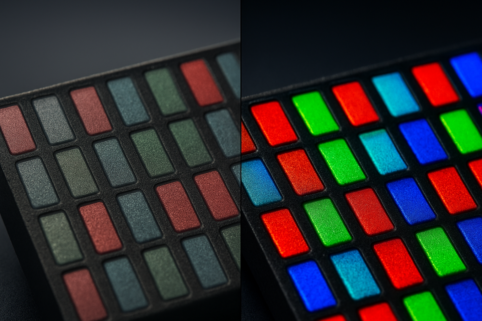 손실 금속으로 sRGB 영역을 넓힌 반사형 컬러 픽셀 개발 썸네일