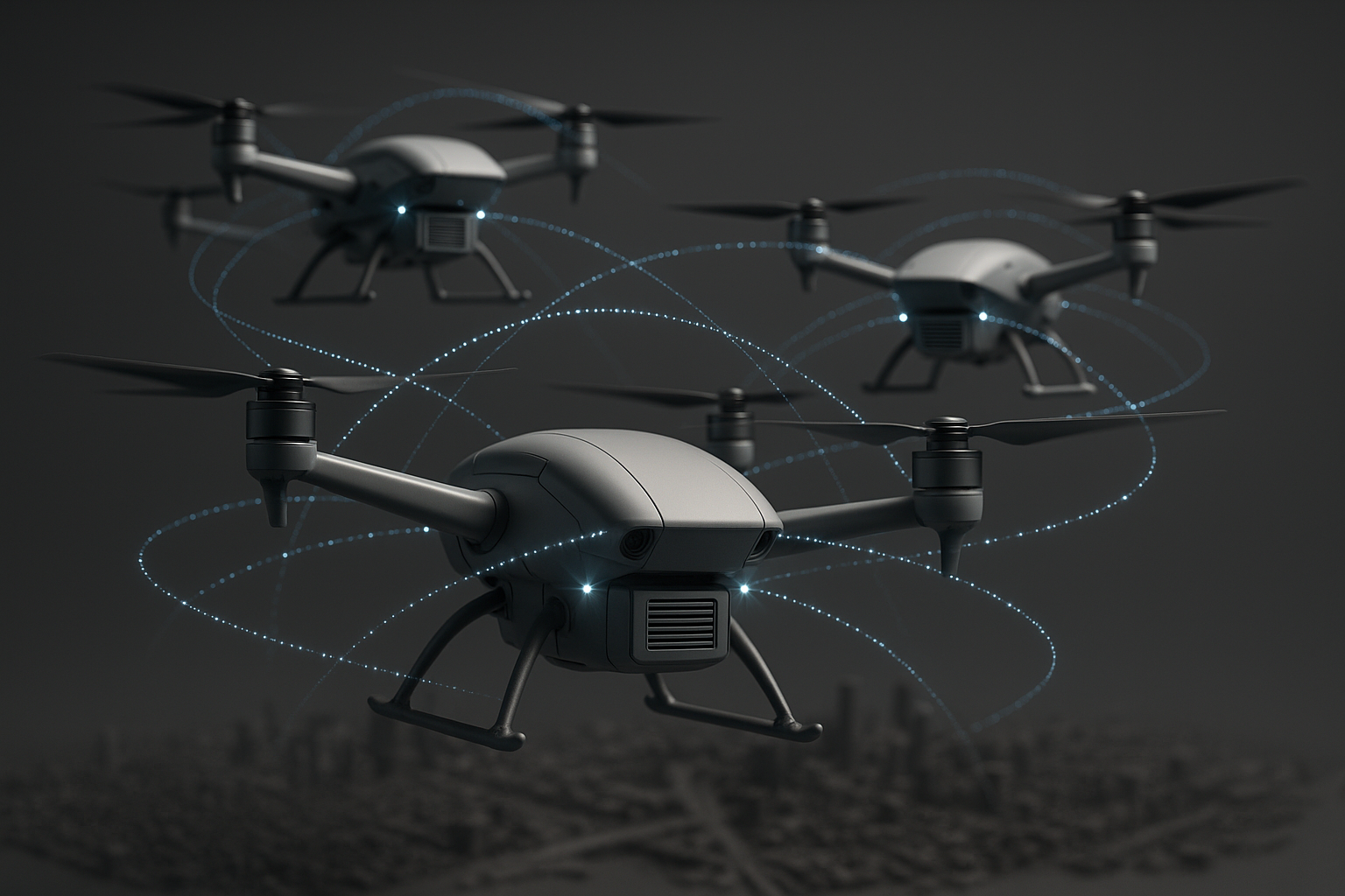 머신러닝 기반 통신 처리량 극대화 UAV 최적 배치 기술 개발 썸네일