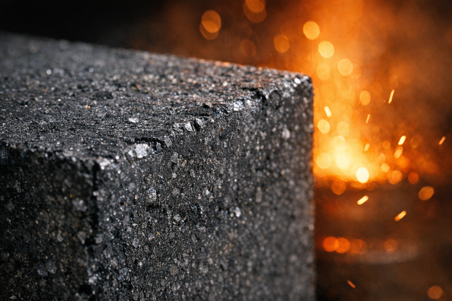 제강 공정 효율을 높이는 팽창흑연 기반 저열팽창 마그네시아 카본질 내화물 개발 썸네일