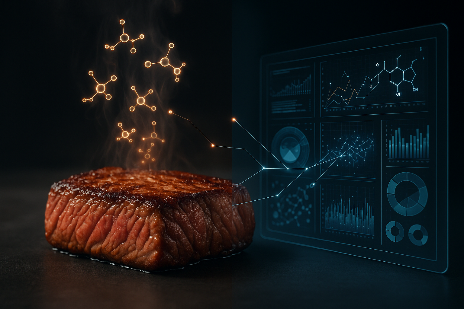 쇠고기 향미 강화 메일라드 반응 향미 조성물 개발 썸네일