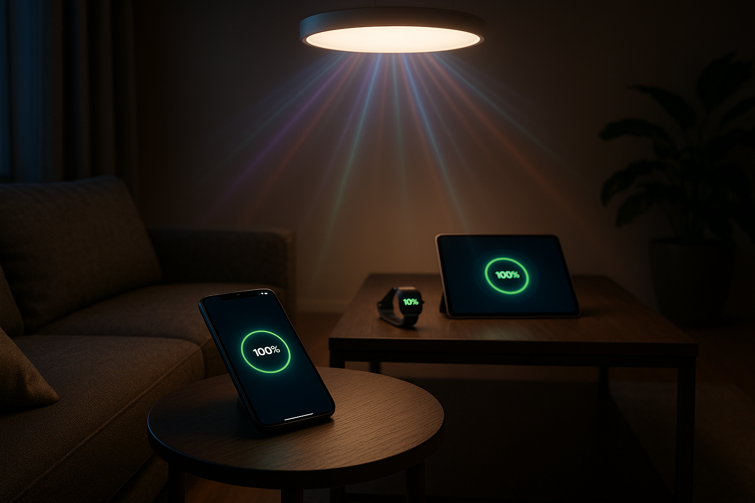 인체 유해성 낮춘 다파장 무선 광 충전 시스템 개발