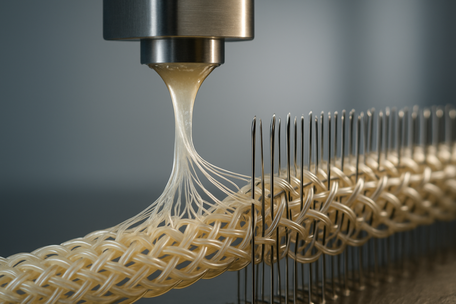 열민감 식품 소재로 직조형 섬유를 생산하는 장치 개발 썸네일