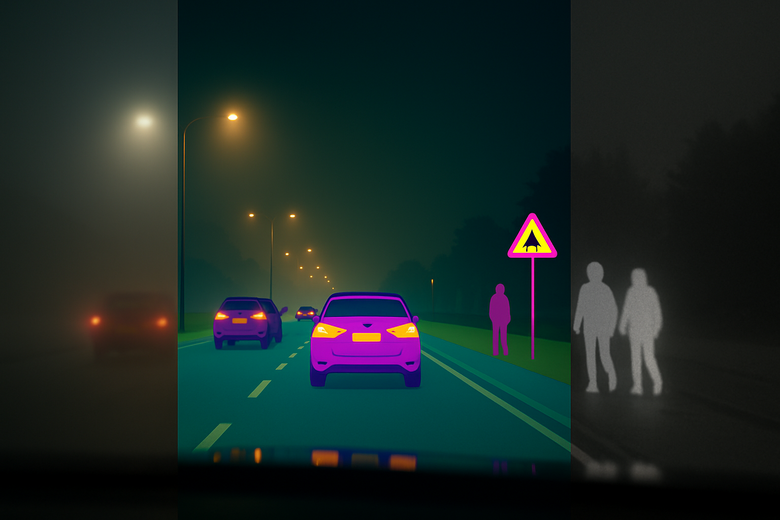 자율주행 시야 확장, 다중 스펙트럼 영상 변환 기술 개발