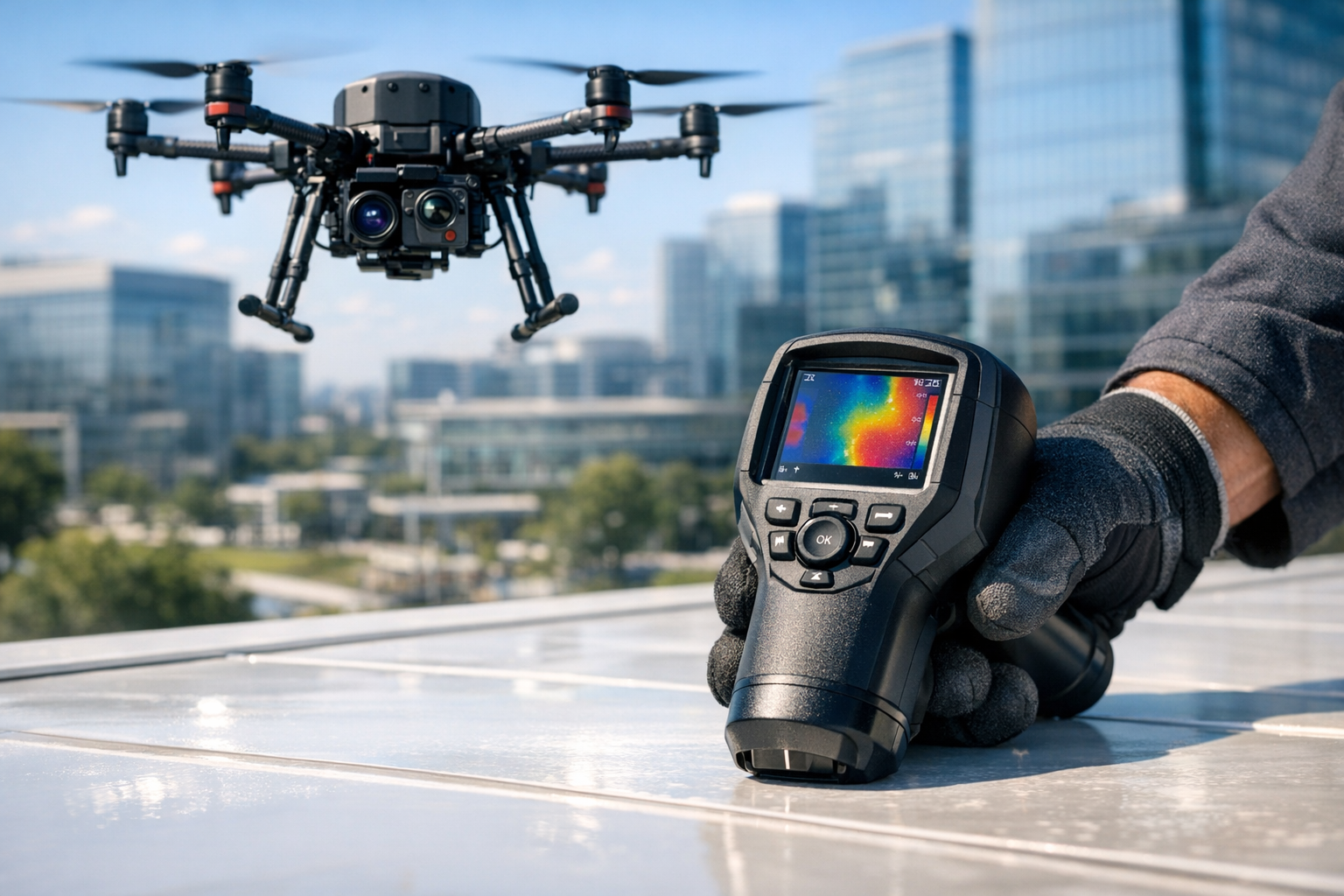 스마트시티 열환경 모니터링을 위한 고정밀 드론 온도 영상 검증 시스템 개발 썸네일