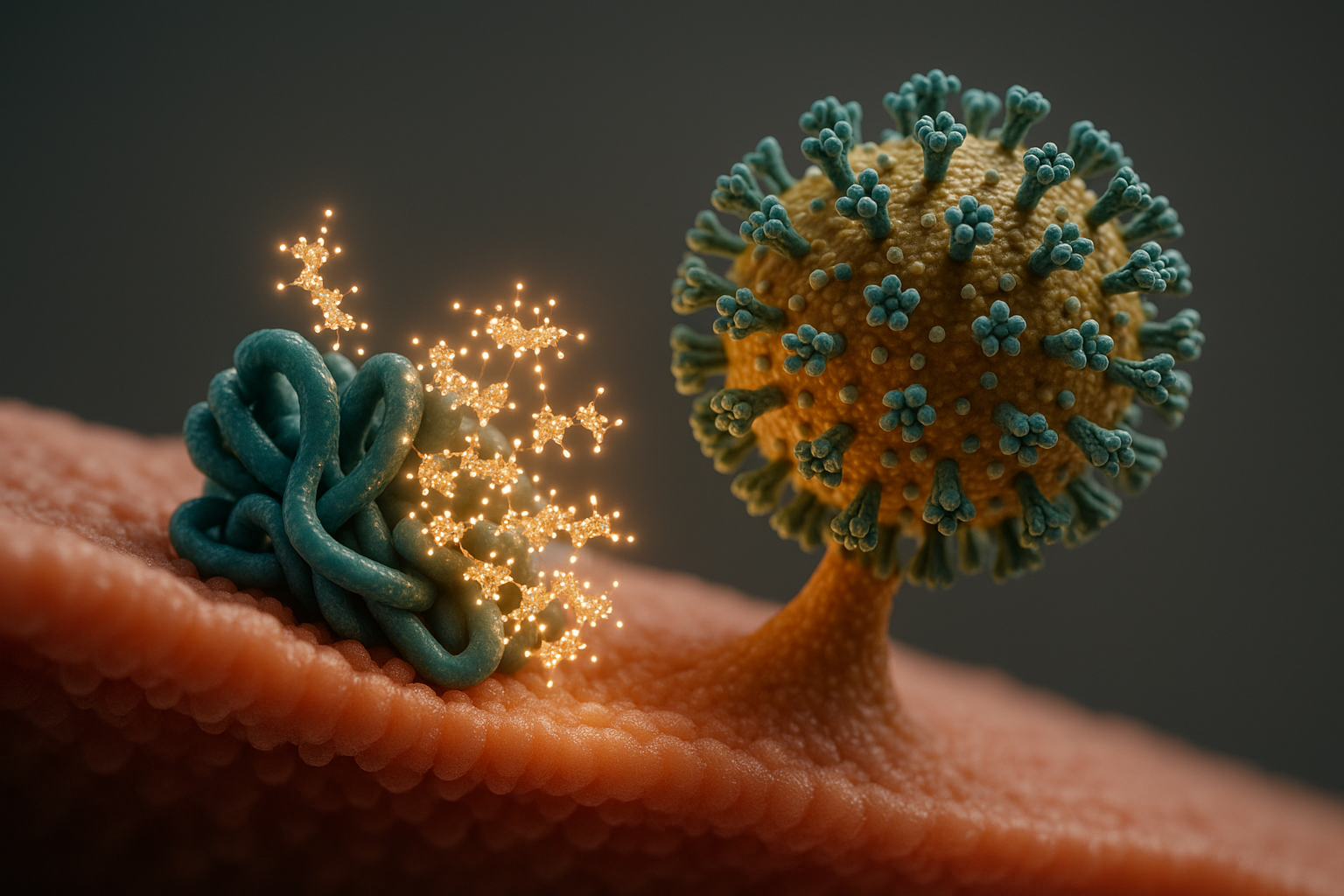 <Viral Budding & Release 차단> 파키포돌 함유 인플루엔자A 항바이러스제 썸네일