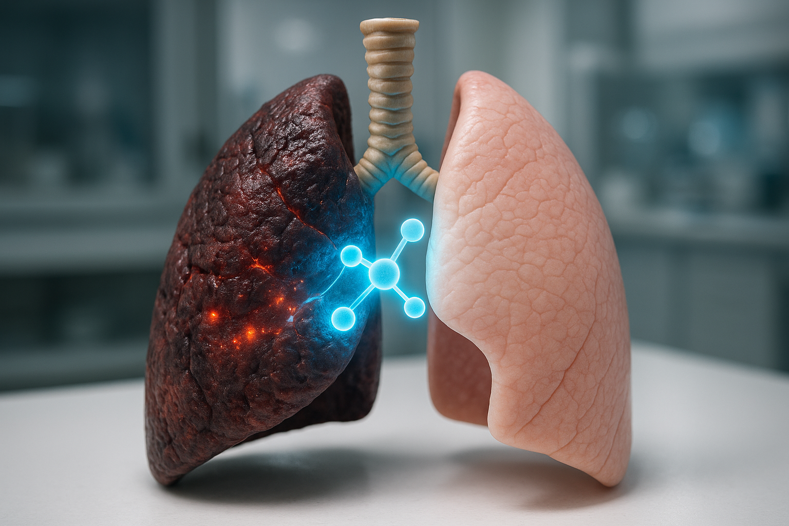 TAZ 유전자 마커 기반 폐손상 모델 및 진단 키트 개발 썸네일