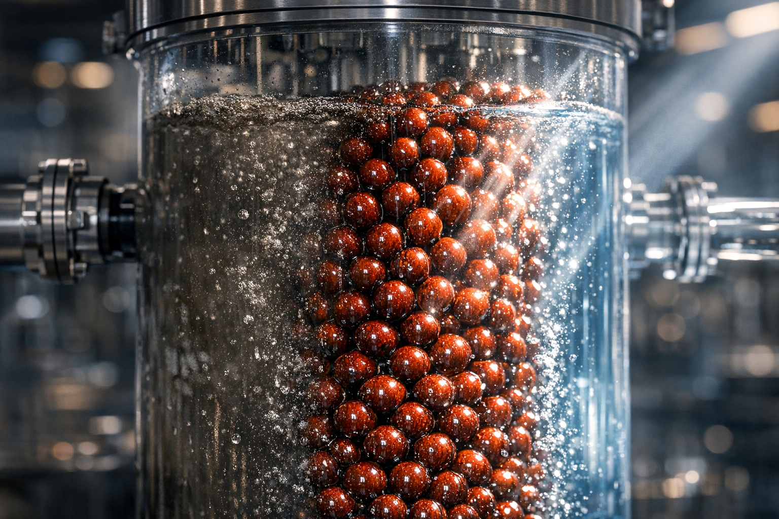 자연광만으로 20배 빠른 속도를 구현한 수처리용 망간 제거 광촉매 개발 썸네일