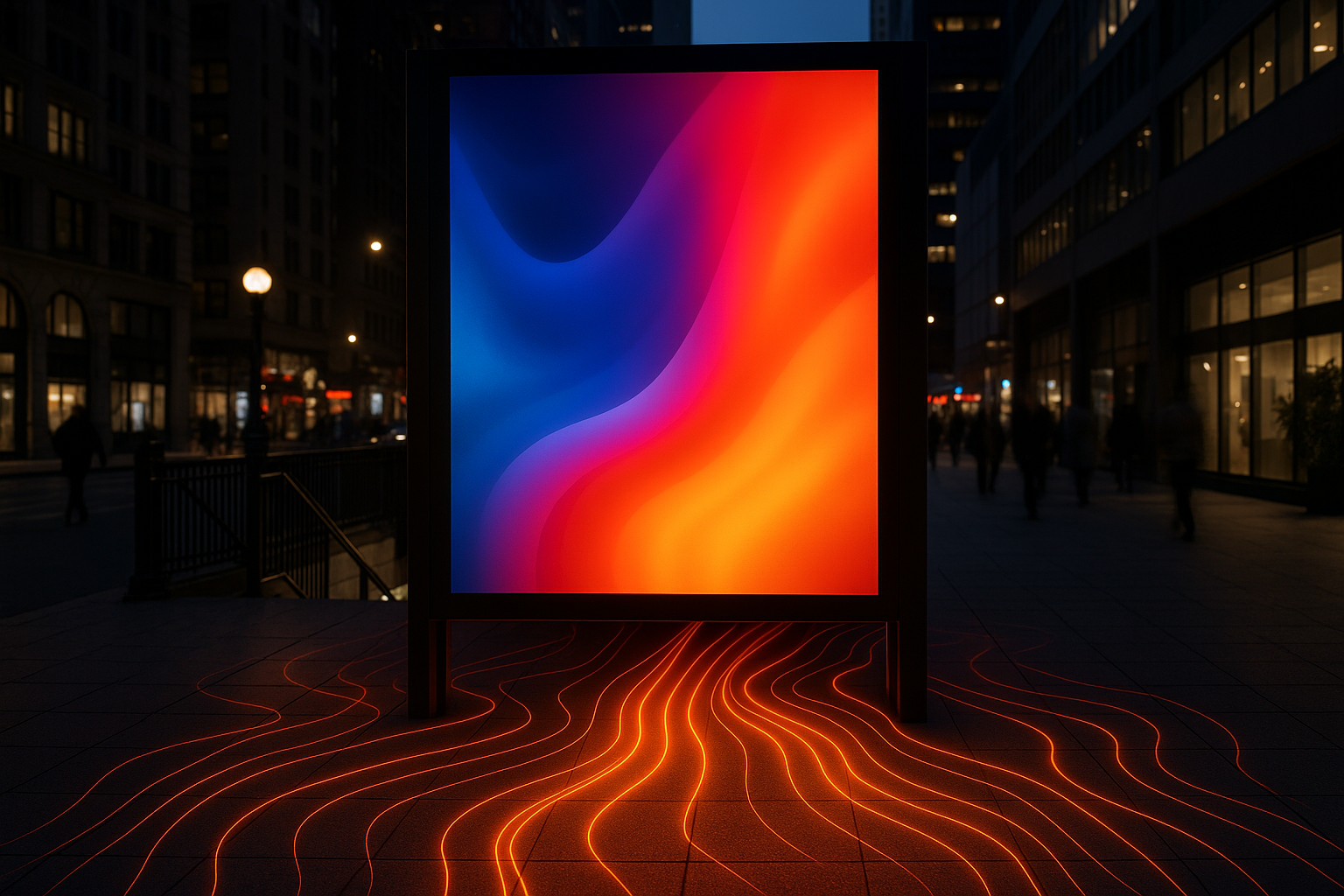 보행자 통행량 AI 예측 기반 디지털 광고 스케쥴 운영 개발 썸네일