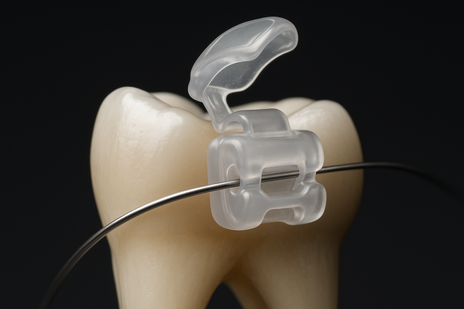 덮개부로 와이어 포지셔닝 쉬운 레진 치아 교정기 개발 썸네일