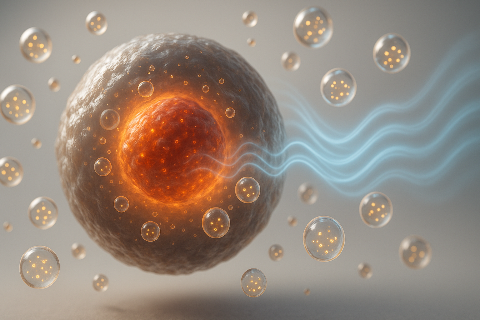 체외충격파 활용 세포외소포체 생산 및 siRNA 전달 개발 썸네일