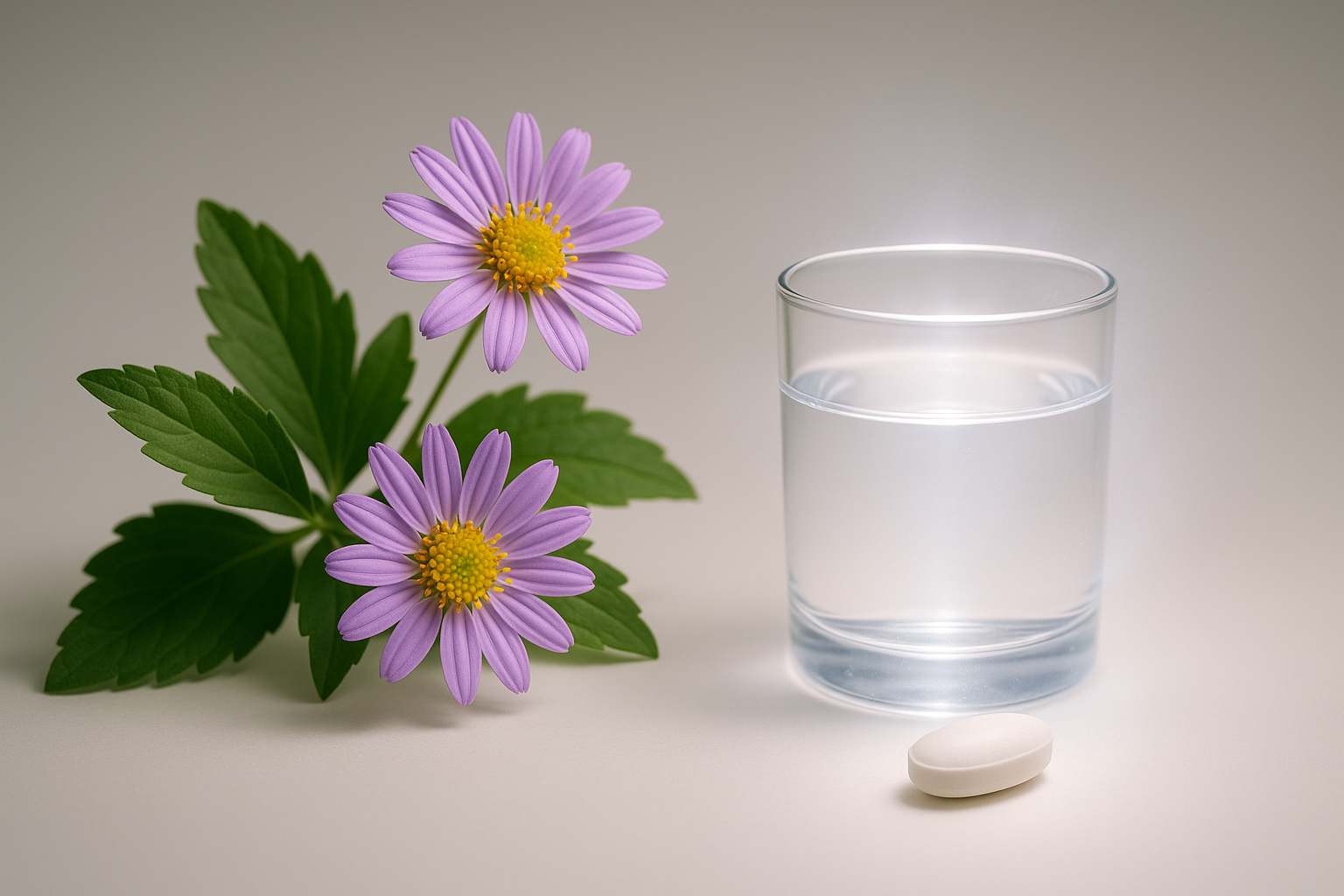 까실쑥부쟁이 추출물로 멜라닌 억제 미백 건강식품 개발 썸네일